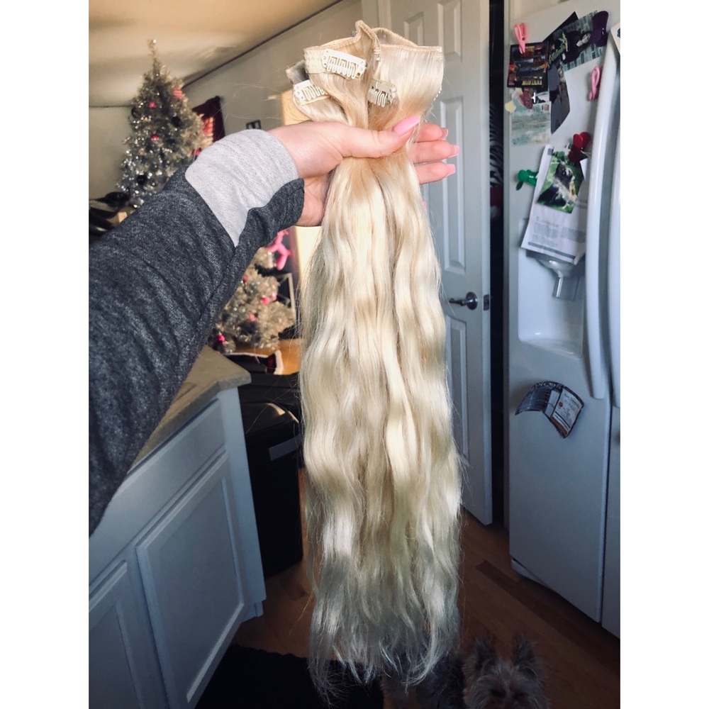 Luxy clip in hair extensions